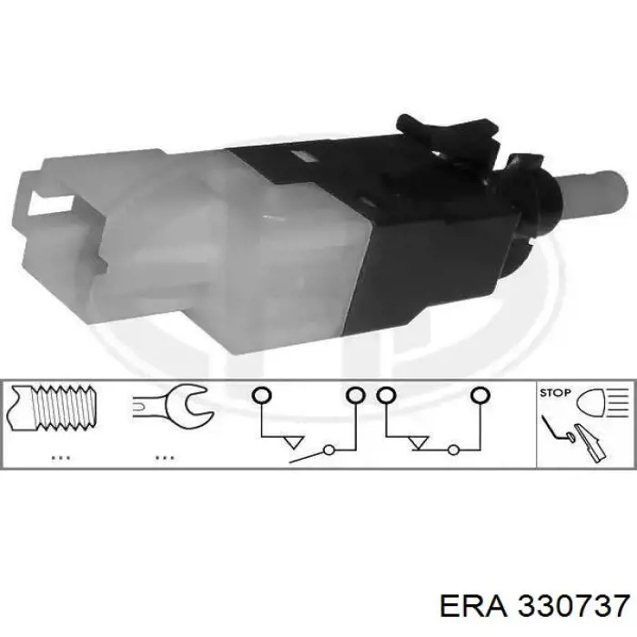 Купити 330737 ERA Датчик педалі гальма