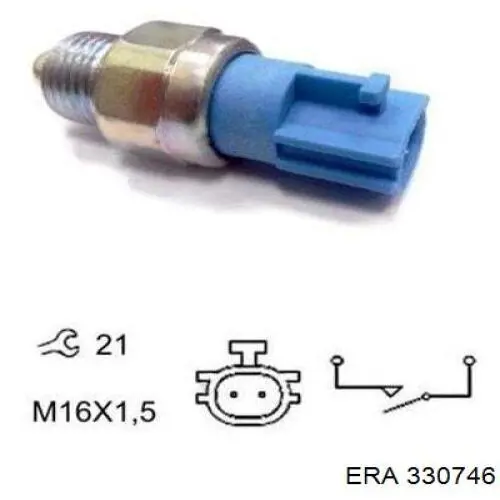 Датчик ліхтарів заднього ходу ERA 330746 ціна, від 8.12 USD