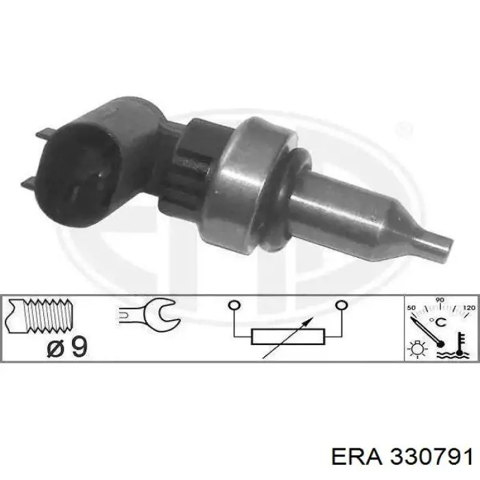 Термодатчик охолоджуючої рідини ERA 330791 ціна, від 4.22 USD