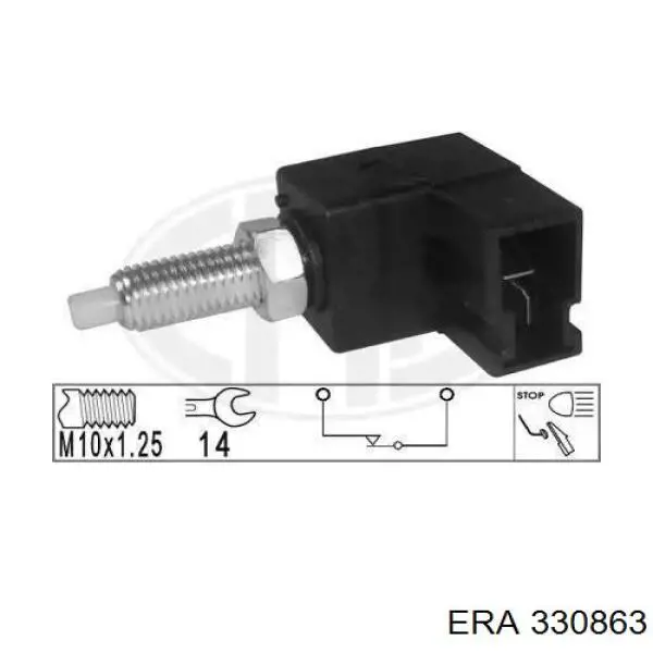 Датчик включення зчеплення ERA 330863 ціна, від 5.87 USD