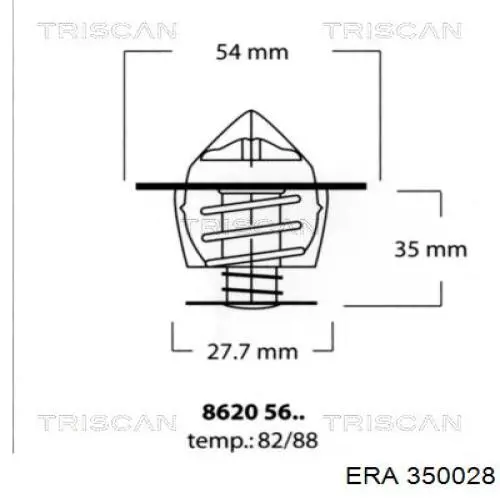 Термостат 350028 ERA