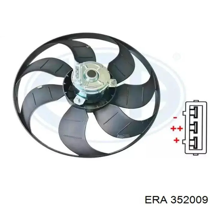 Вентилятор радіатора ERA 352009 ціна, від 40.53 USD
