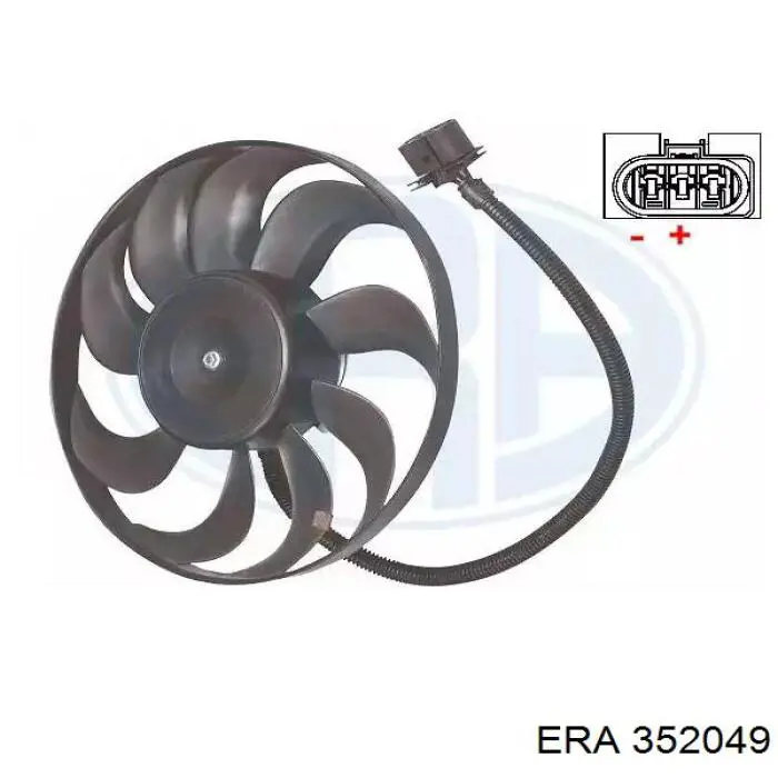 Вентилятор радіатора ERA 352049 ціна, від 31.68 USD