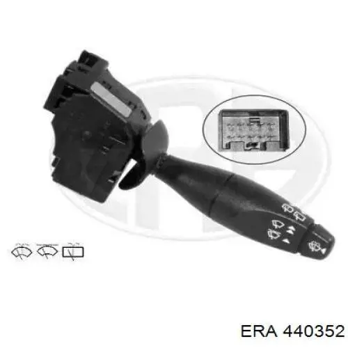 Перемикач підрульовий, правий ERA 440352 ціна, від 15.63 USD