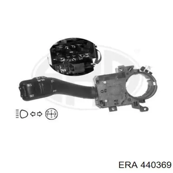 Перемикач підрульовий, лівий ERA 440369 ціна, від 26.98 USD