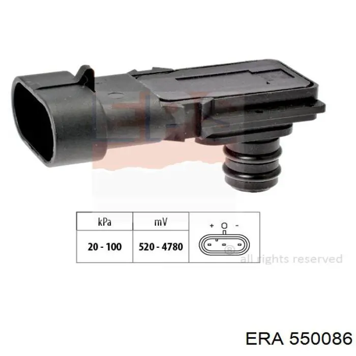 Купити 550086 ERA Датчик абсолютного тиску