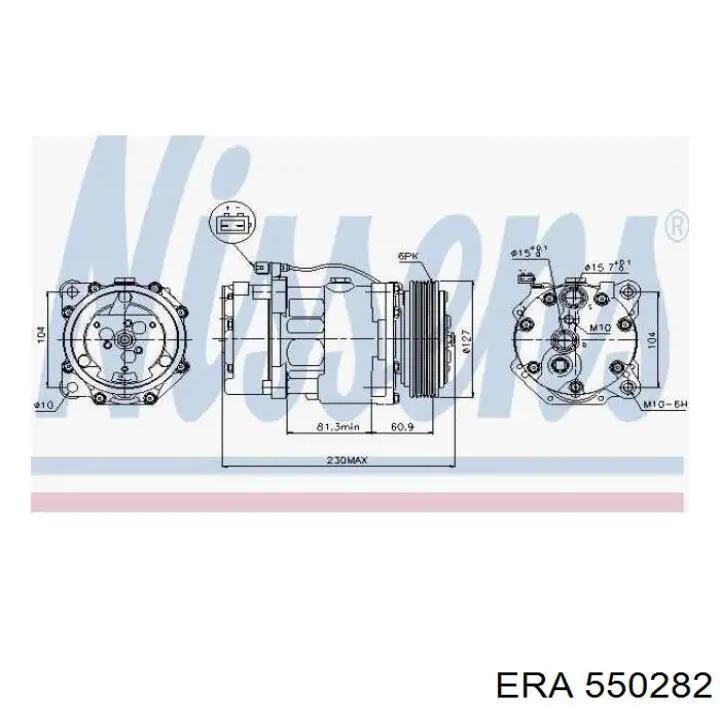 Датчик обертів колінвалу ERA 550282 ціна, від 20.72 USD