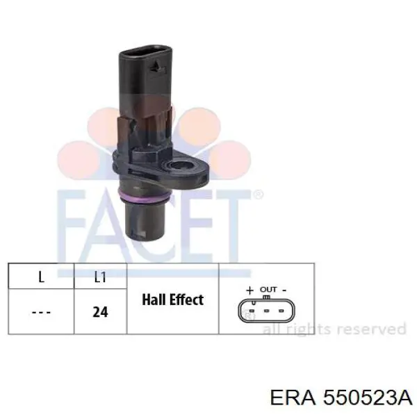 550523A ERA Датчик розподільного вала
