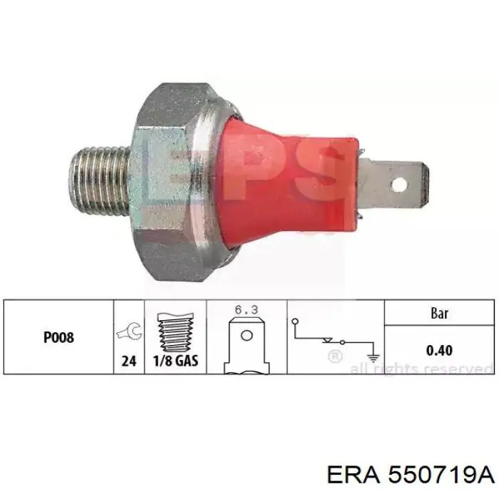 Терморегулятор повітря ERA 550719A