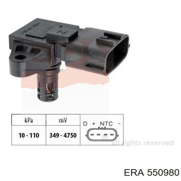 550980 ERA Датчик наддува