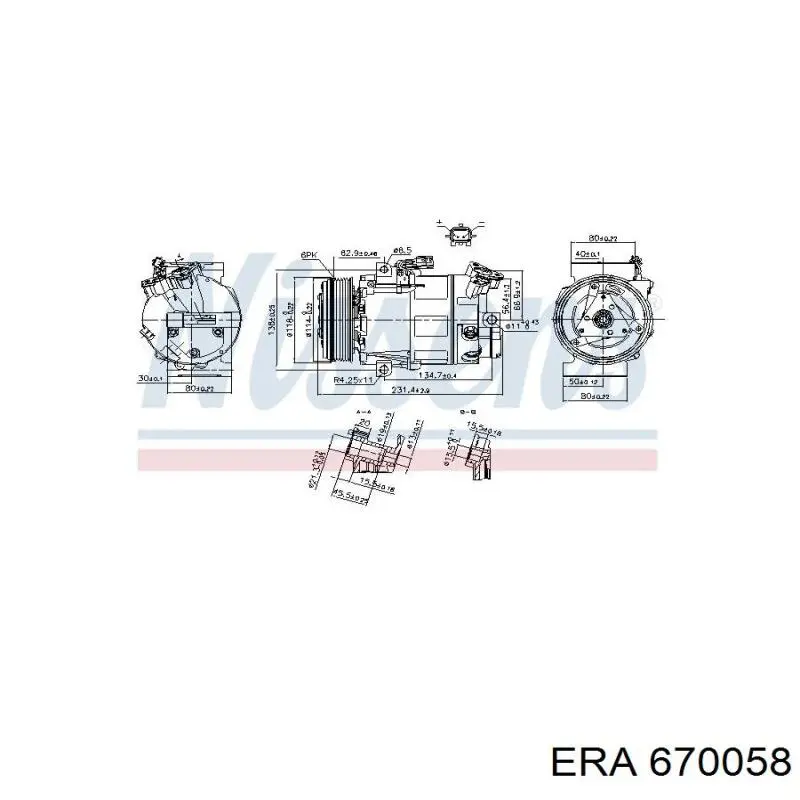 Компресор системи кондиціювання VALEO 700848 ціна, від 241.87 USD