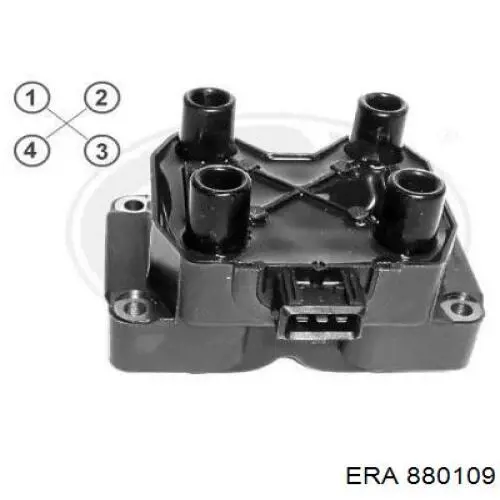 Котушка запалювання ERA 880109 ціна, від 29.36 USD