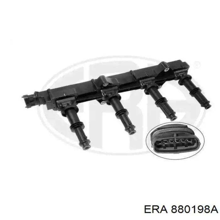 Котушка запалювання ERA 880198A ціна, від 83.47 USD