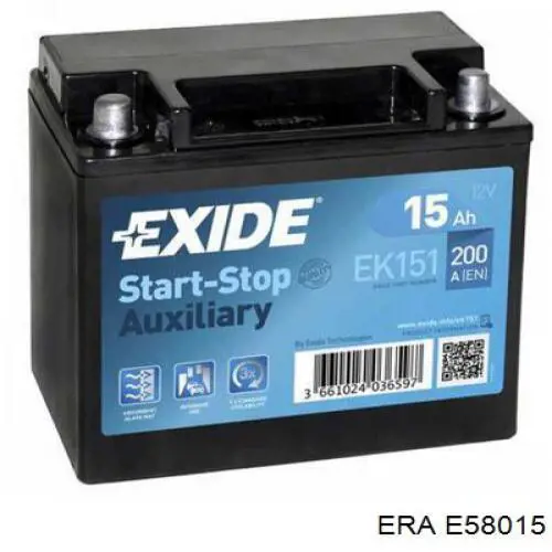 Купити E58015 ERA Автомобільна батарея