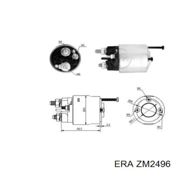 Контактор ERA ZM2496 ціна, від 26.04 USD