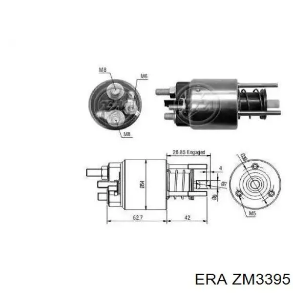 Контактор ERA ZM3395 ціна, від 28.63 USD