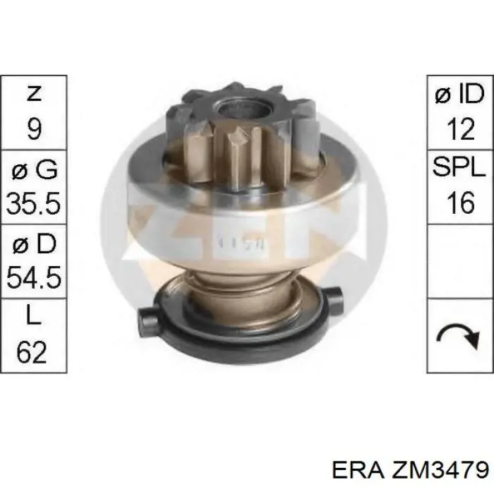 Контактор ERA ZM3479 ціна, від 30.31 USD