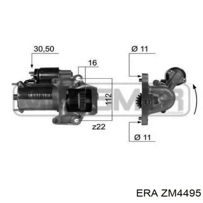 Контактор ERA ZM4495 ціна, від 19.86 USD
