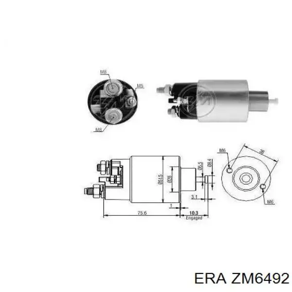 Контактор ERA ZM6492 ціна, від 35.95 USD