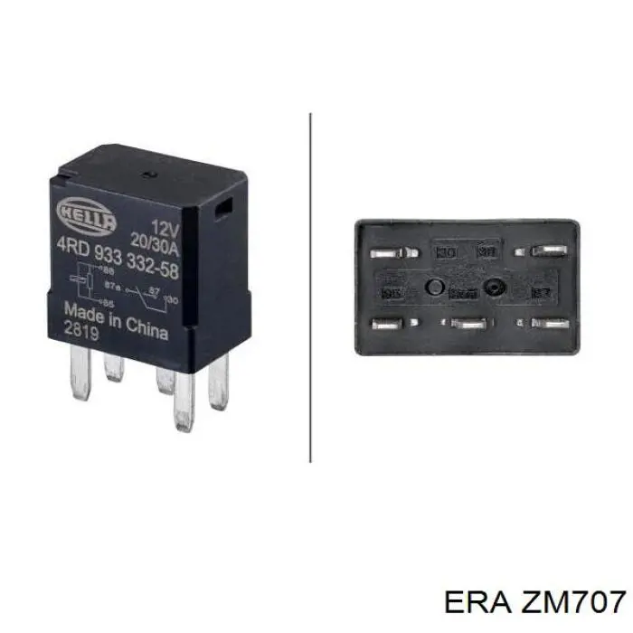 708 ZM Тягове реле стартера