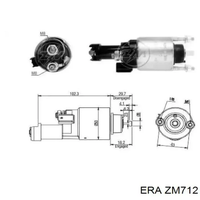 Втягуюче стартера AS/Auto Storm SS2021