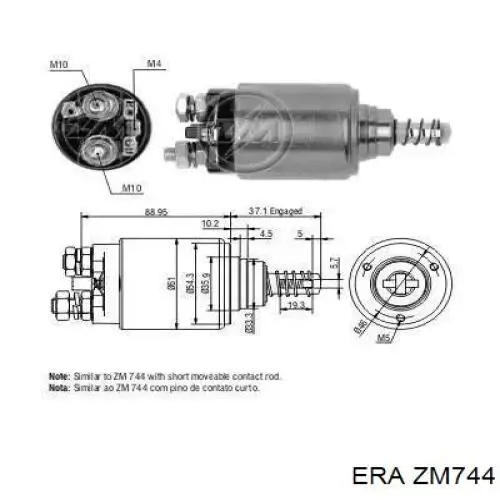 Контактор ERA ZM744 ціна, від 31.39 USD