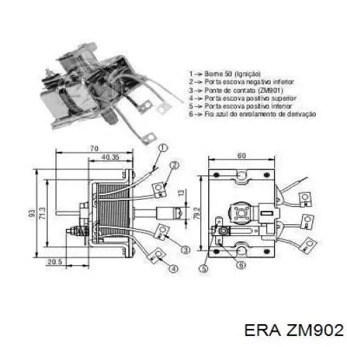 Контактор ERA ZM902 ціна, від 28.67 USD