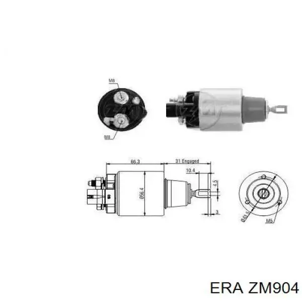 Контактор Renault (RVI) 5000587446 ціна, від 35.67 USD
