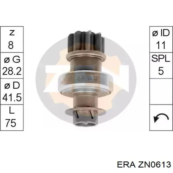 Бендикс стартера ZN0613 ERA