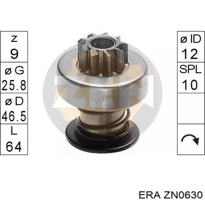 Бендикс ERA ZN0630 ціна, від 10.03 USD