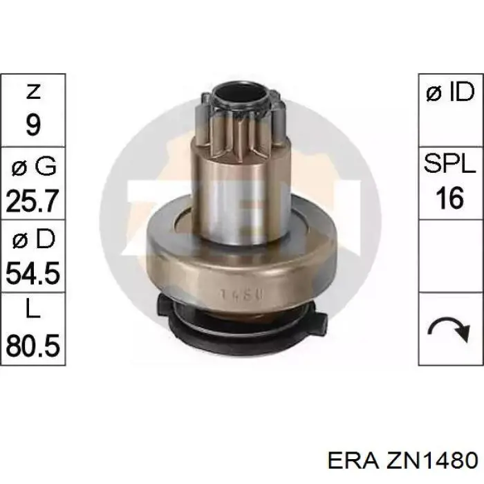 Бендикс ERA ZN1480 ціна, від 25.31 USD
