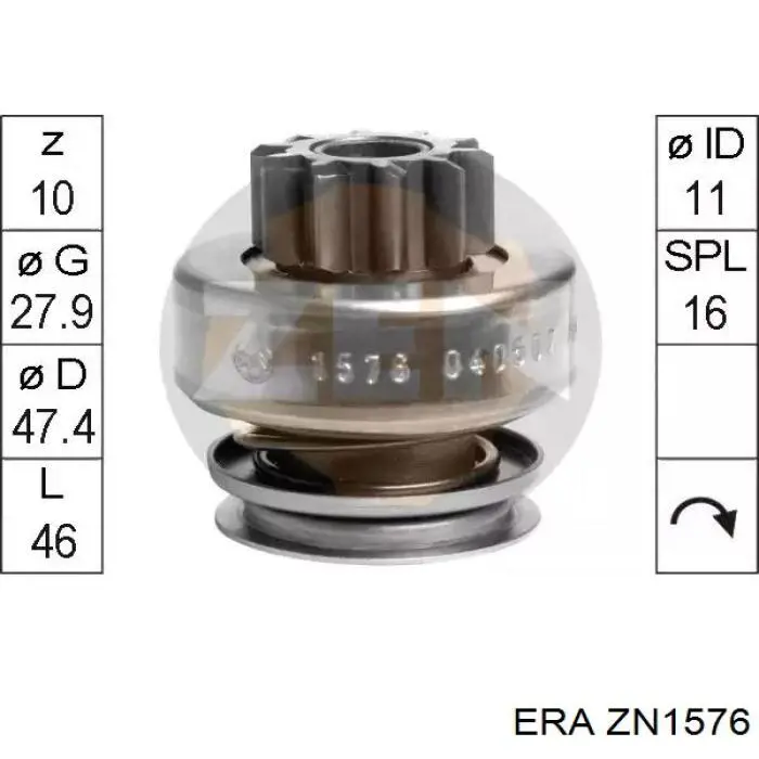Бендикс ERA ZN1576 ціна, від 11.87 USD
