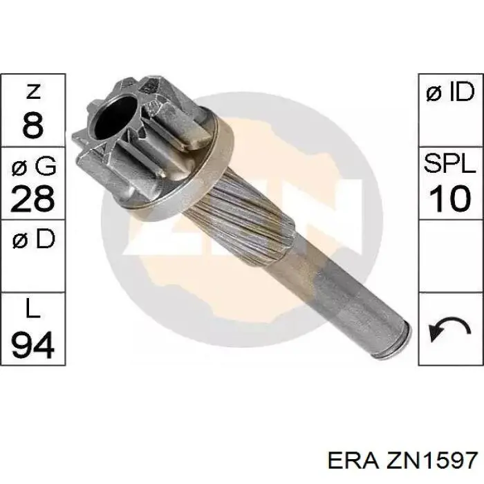 Бендикс ERA ZN1597 ціна, від 10.38 USD