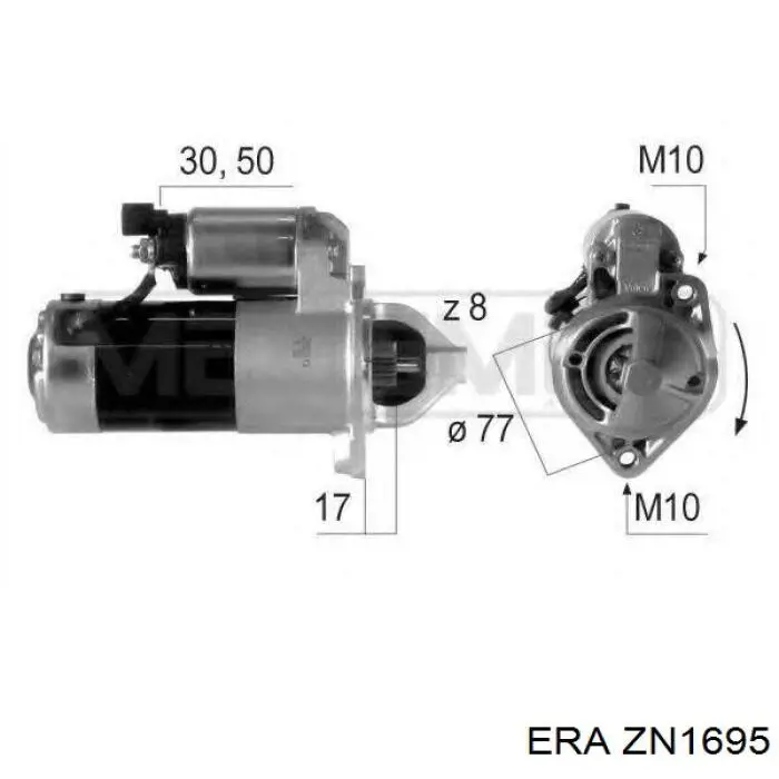 Купити Бендикс стартера KIA Cerato I LD