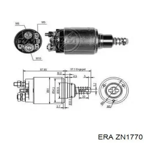 Бендикс ERA ZN1770 ціна, від 11.54 USD