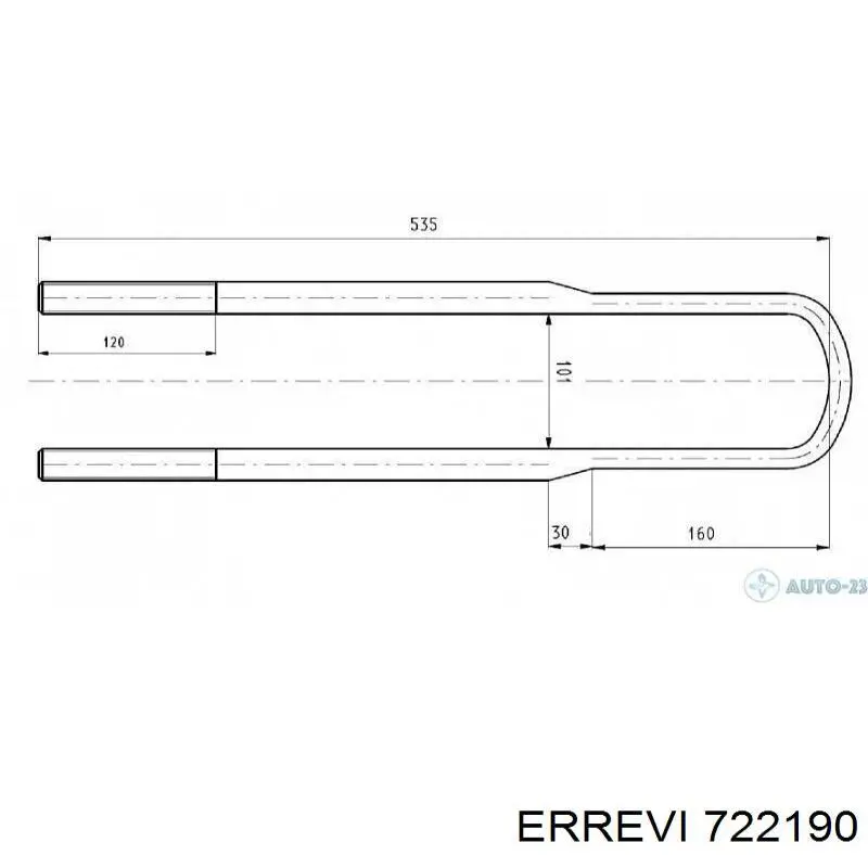 Стремянка ресори (TRUCK) Errevi 722190 ціна, від 56.88 USD