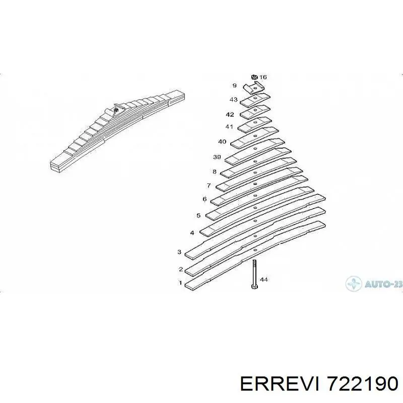 Купити 722190 Errevi Стремянка ресори (TRUCK)