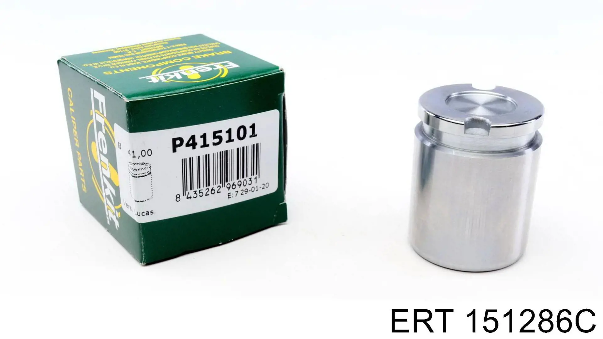 Поршень супорта гальмівного, переднього ERT 151286C ціна, від 6.28 USD