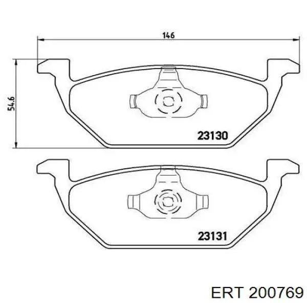 Ремкомплект головного гальмівного циліндру ERT 200769 ціна, від 5.90 USD