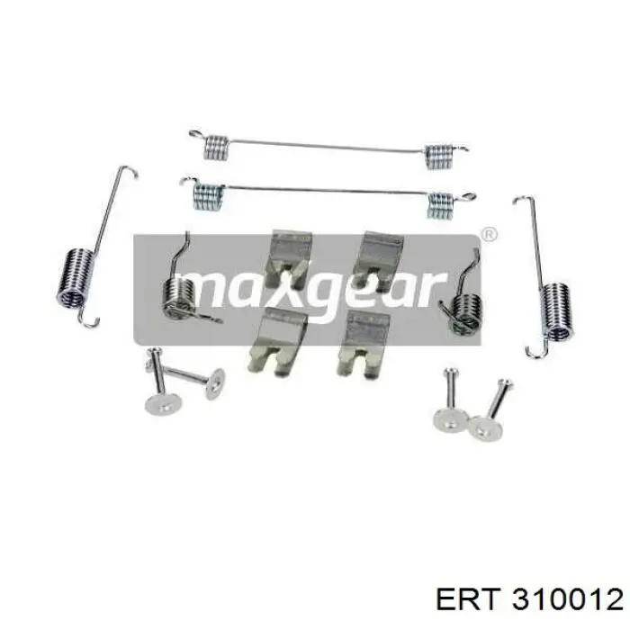 310012 ERT монтажний комплект задніх барабанних колодок