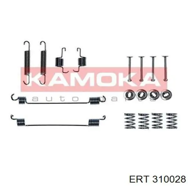 Монтажний комплект задніх барабанних колодок ERT 310028 ціна, від 6.58 USD