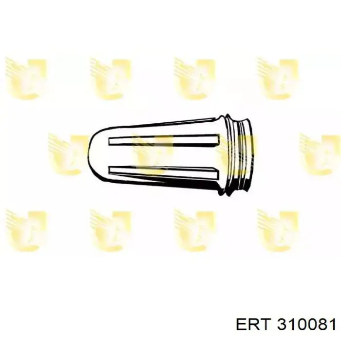 310081 ERT ремкомплект гальмівних колодок