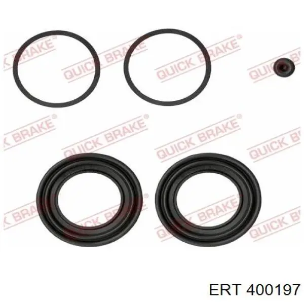 Ремкомплект супорту гальмівного переднього ERT 400197 ціна, від 5.93 USD