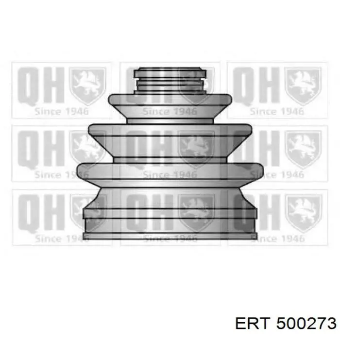 Пильник ШРУСа зовнішній 500273 ERT