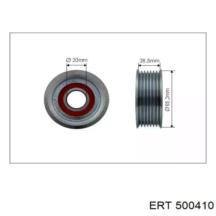 Пильник гранати внутрішній, передній півосі ERT 500410 ціна, від 9.89 USD