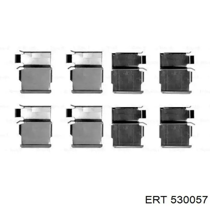 Купити 530057 ERT Датчик АБС (ABS) передній, лівий
