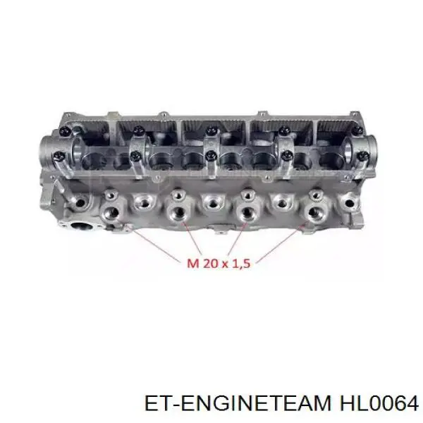 HL0064 ET Engineteam головка блока циліндрів (гбц)