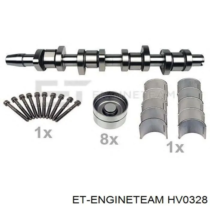 HV0328 ET Engineteam розподільний вал двигуна випускний