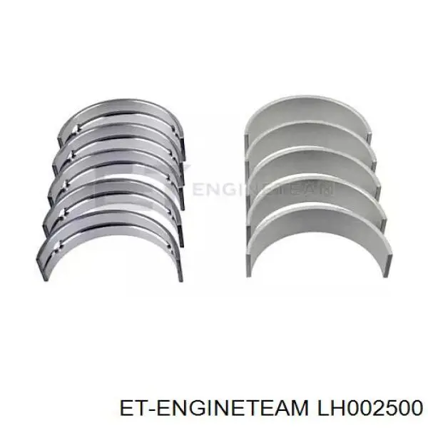 Вкладиші коленвала, корінні, комплект, стандарт (STD) Renault (RVI) 7700108709 ціна, від 23.68 USD