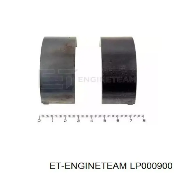 LP000900 ET Engineteam вкладиші колінвала, шатунні, комплект, стандарт (std)